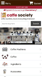 Mobile Screenshot of caffesociety.co.uk